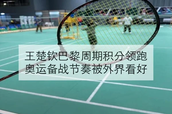 王楚钦巴黎周期积分领跑 奥运备战节奏被外界看好